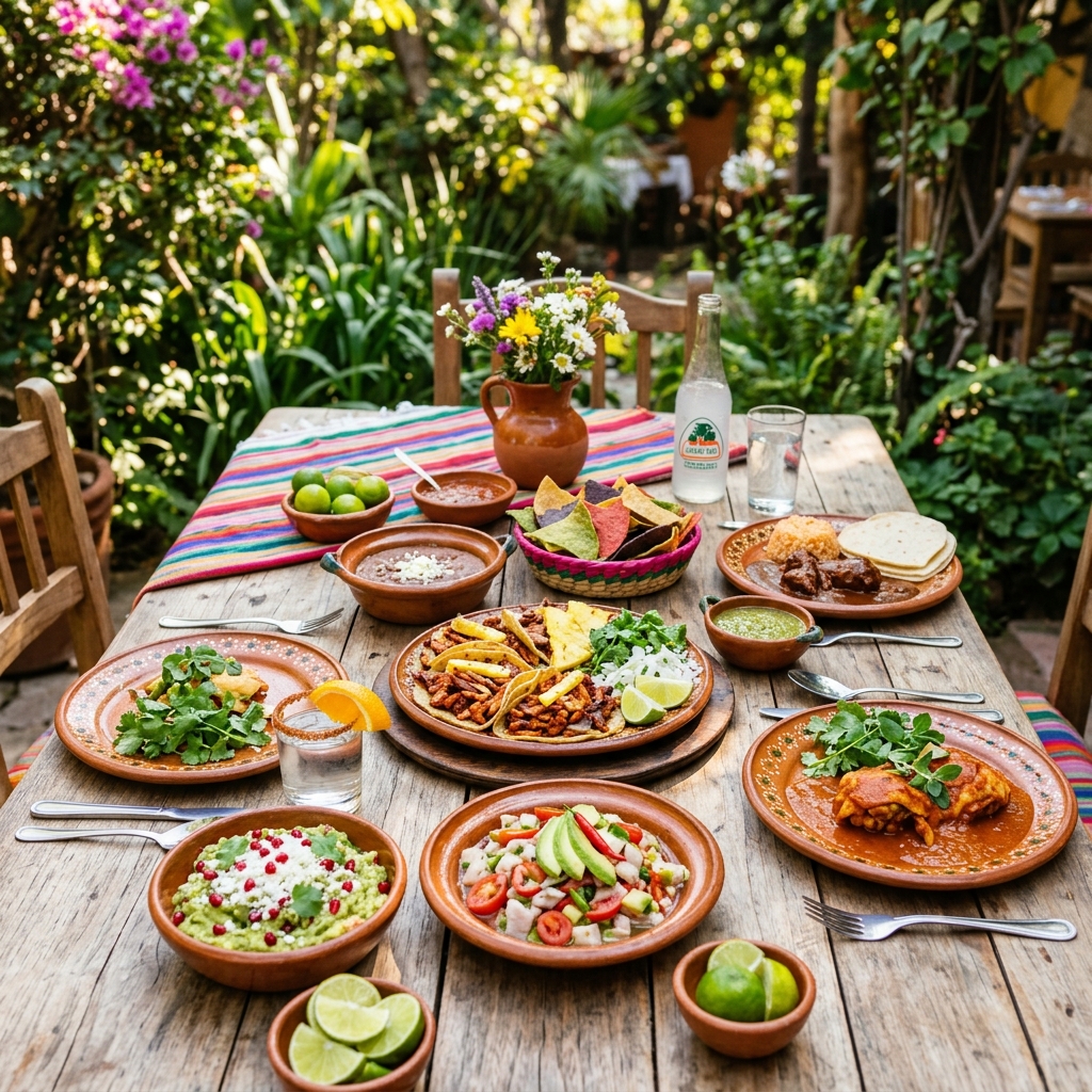 Mesa del restaurante